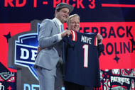 Drake Maye at the NFL Draft